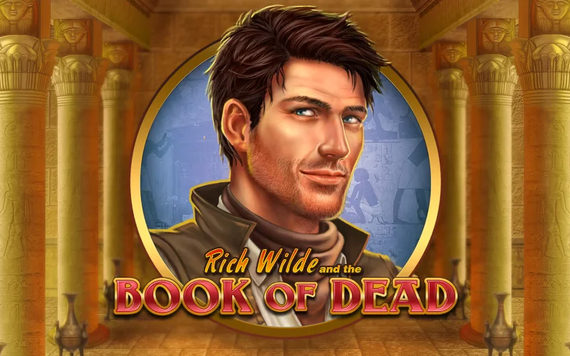 Explore ancient tombs in search of legendary treasures in the game Rich Wilde and the Book of Dead at 1Win.